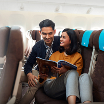 Fly Long Haul More Comfortably with Our Premium Seats