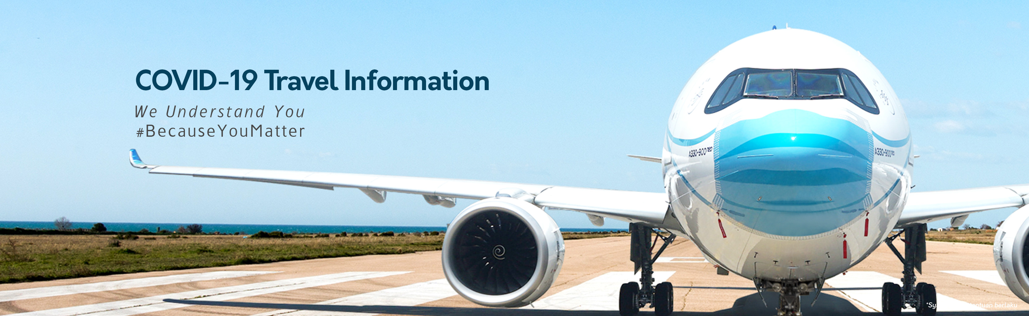 Information About Operational Policy Due To The Impact Covid-19 Outbreak - Garuda Indonesia