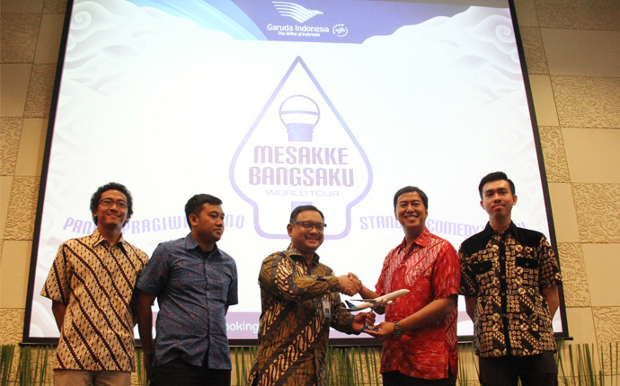 Garuda Indonesia Supports "Mesakke Bangsaku" World Tour 2014