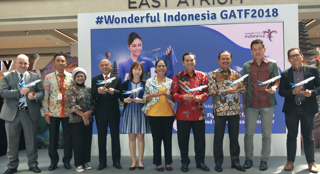 Garuda Indonesia And Indonesia Tourism Ministry To Hold “Wonderful Indonesia - Garuda Indonesia Travel Fair 2018” (Wi-Gatf) In Singapore