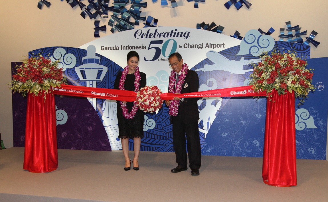 Garuda Indonesia Marks the 50th Anniversary of Services to Singapore