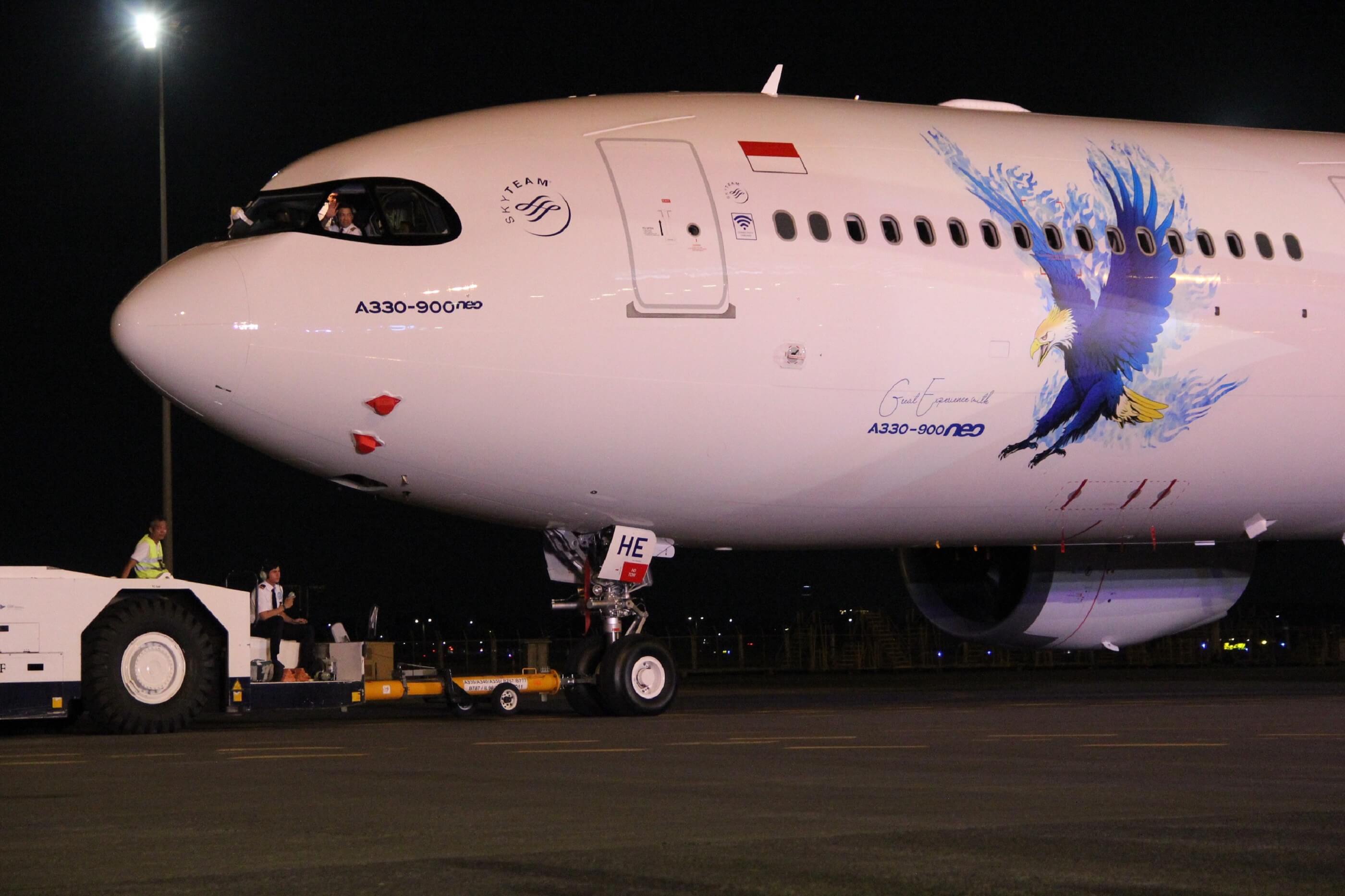 Garuda Indonesia Sambut Armada Airbus A330-900 Neo Pertama, Hadirkan Kenyamanan Baru Layanan Penerbangan Era 4.0
