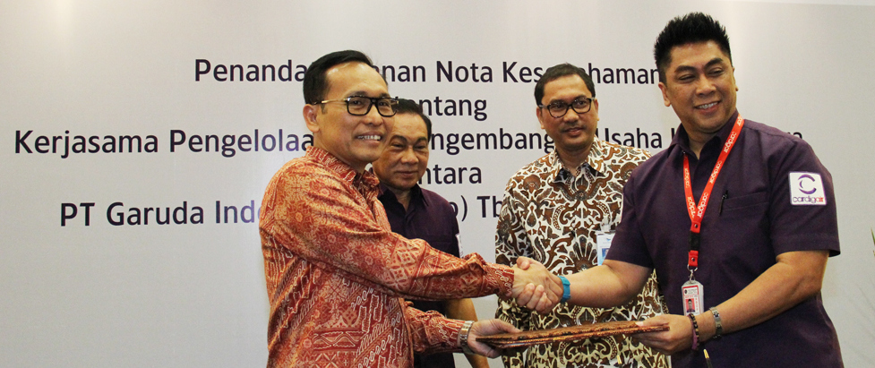 Garuda Indonesia Dan Cardig Air Tandatangani Kerjasama Pengelolaan Dan Pengembangan Usaha Kargo Udara