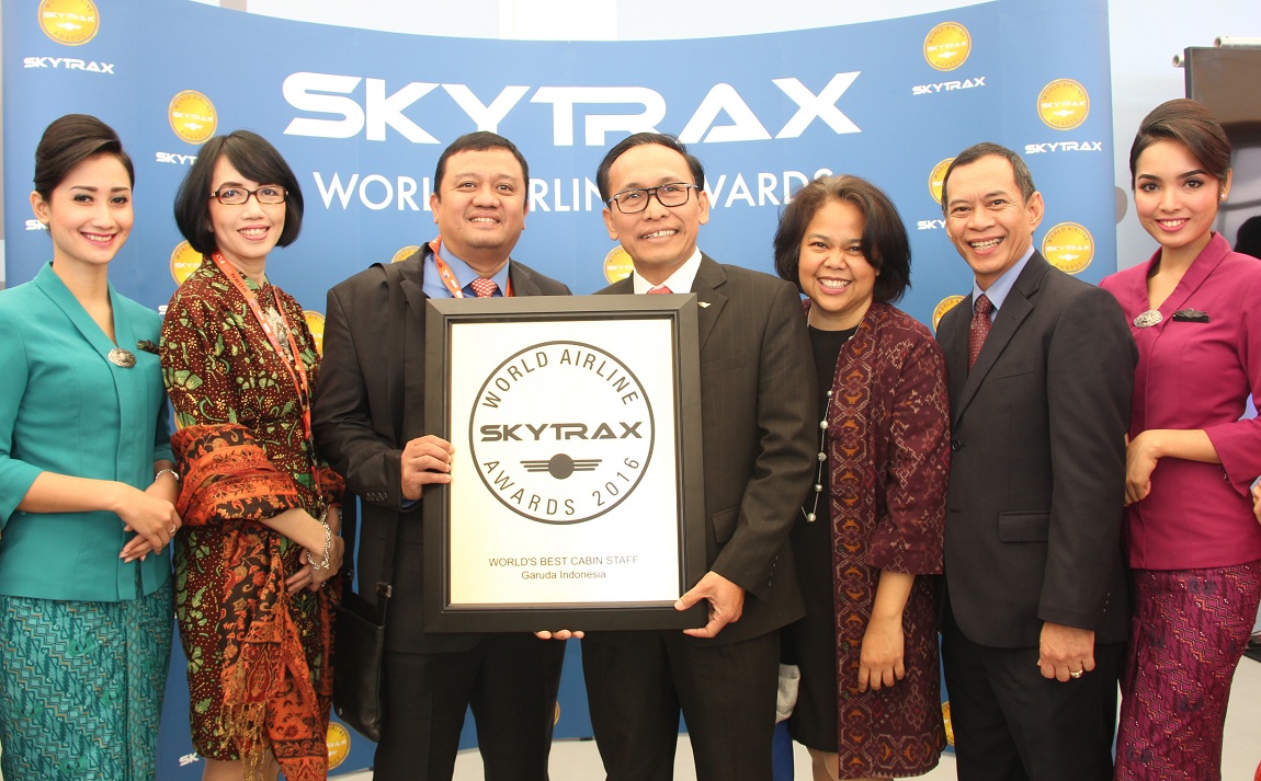 Garuda Indonesia Awarded "The World's Best Cabin Crew" for the Third Consecutive Year