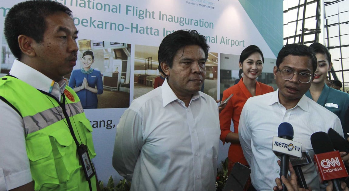 President & CEO Garuda Indonesia and AP II Launch International Flight Services in Terminal 3 Soekarno Hatta