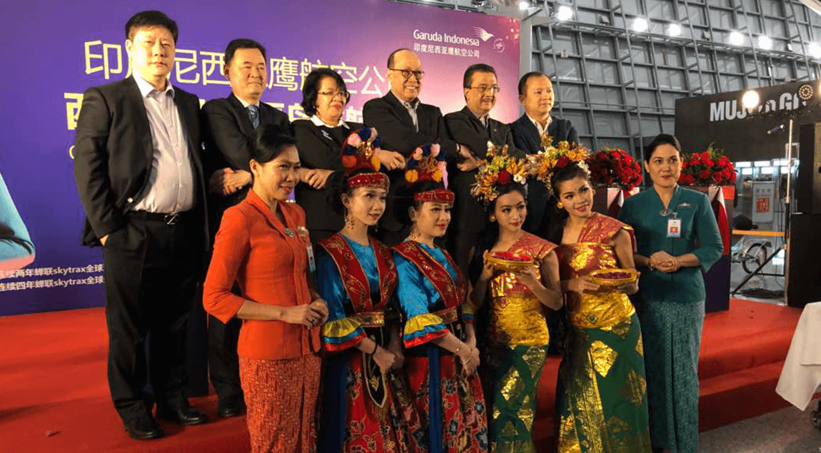 Perluas Pasar Tiongkok, Garuda Indonesia Hari Ini Resmikan Penerbangan Denpasar  – Xi'an & Zhengzhou VV