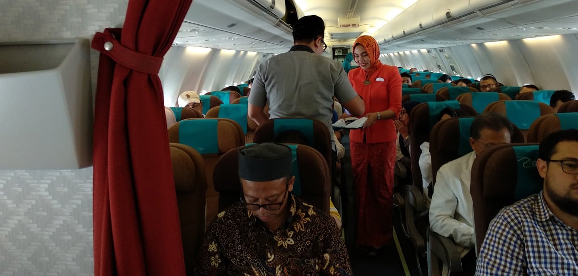Turut Peringati Hari Santri Nasional, Garuda Indonesia Tampilkan Nuansa Penerbangan yang Berbeda