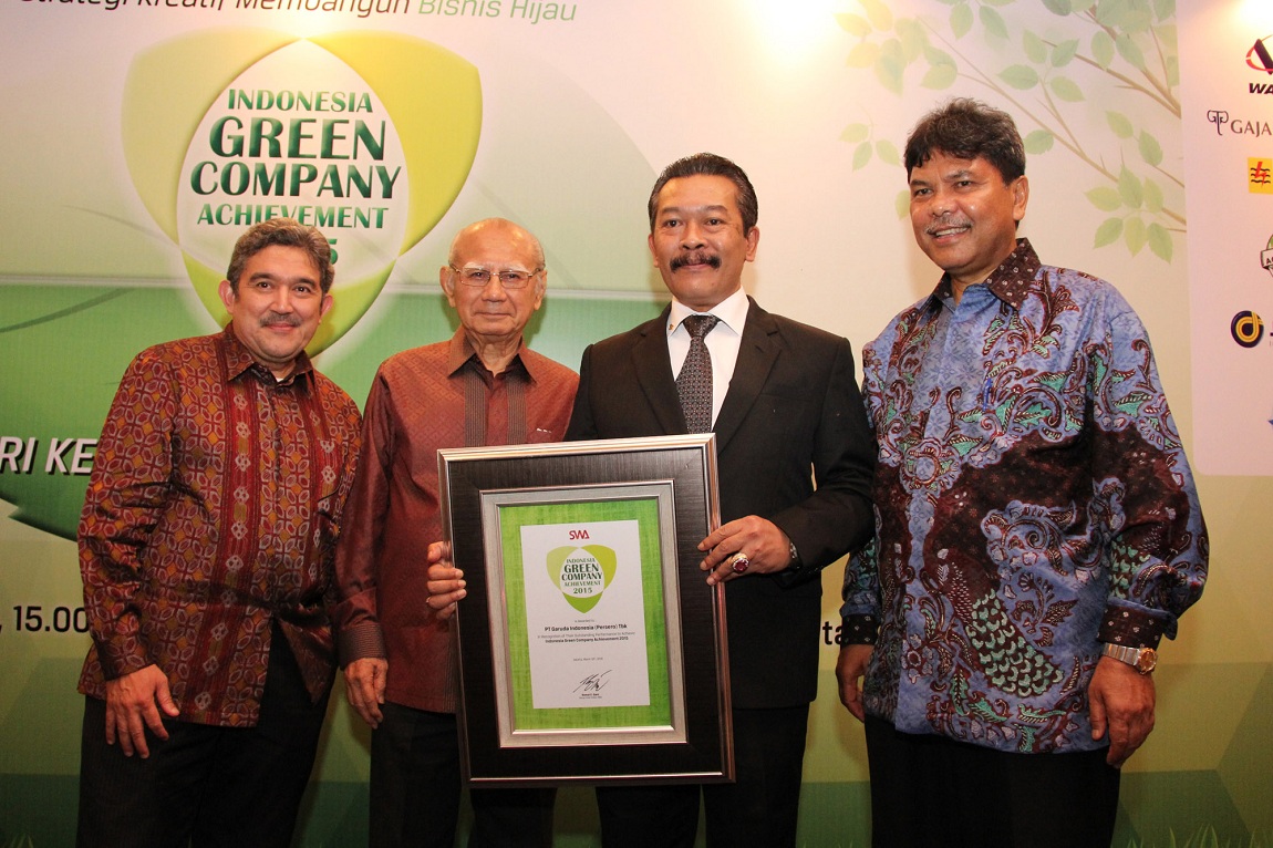 Garuda Indonesia Raih Penghargaan “Indonesia Green Company” Untuk Yang Ketiga Kali