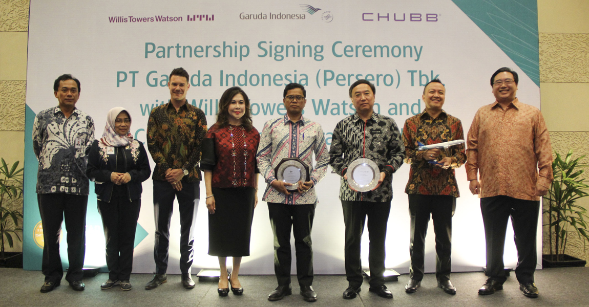 Garuda Indonesia, Willis Tower Watson dan Chubb Luncurkan "Garuda Lifestyle Protector"