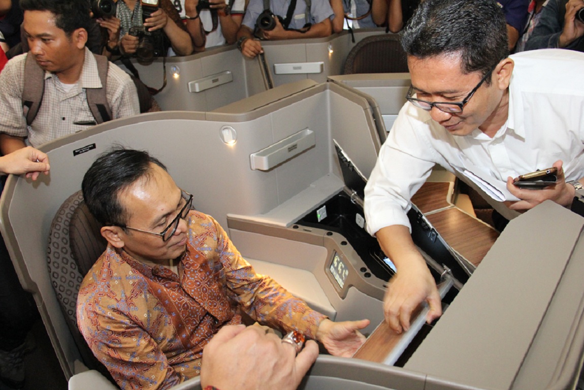 Bringing its Service to the Next Level, Garuda Indonesia to Present Business Class With "Super Diamond Seat"