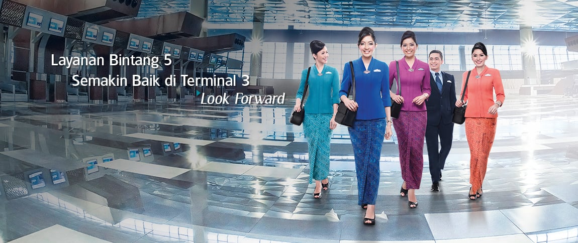 Mulai 9 Agustus 2016, Angkasa Pura II dan Garuda Indonesia Siap Melayani Penumpang Domestik di Terminal 3